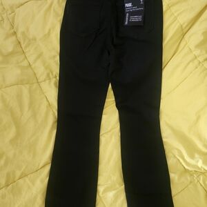 PAIGE Women's Black Skinny Jeans